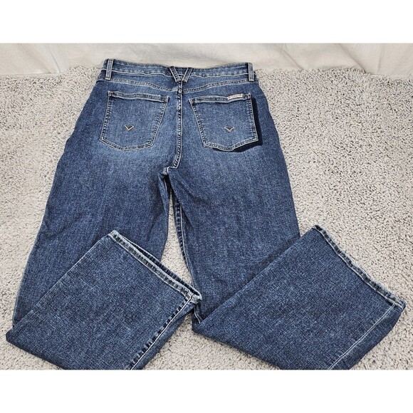 Hudson Jeans Women 31 Farrah Ultra High Rise Bootcut Crop Medium Wash Coastal - Picture 1 of 16